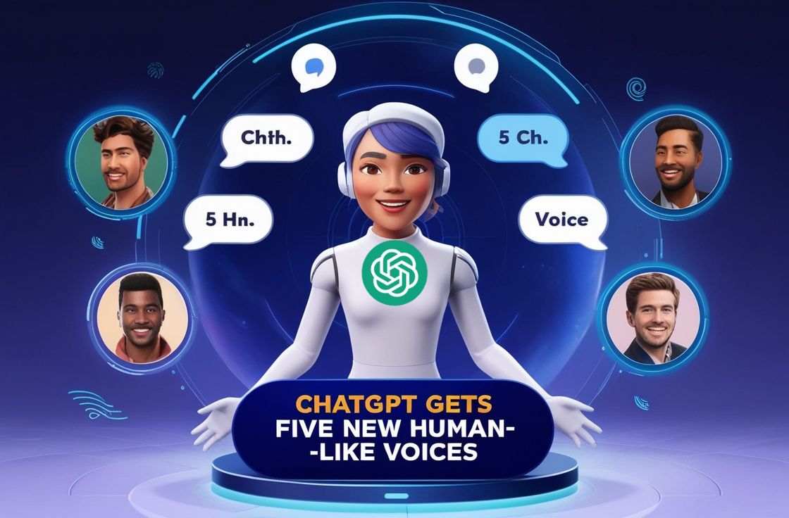 ChatGPT Introduces Five New Voices,